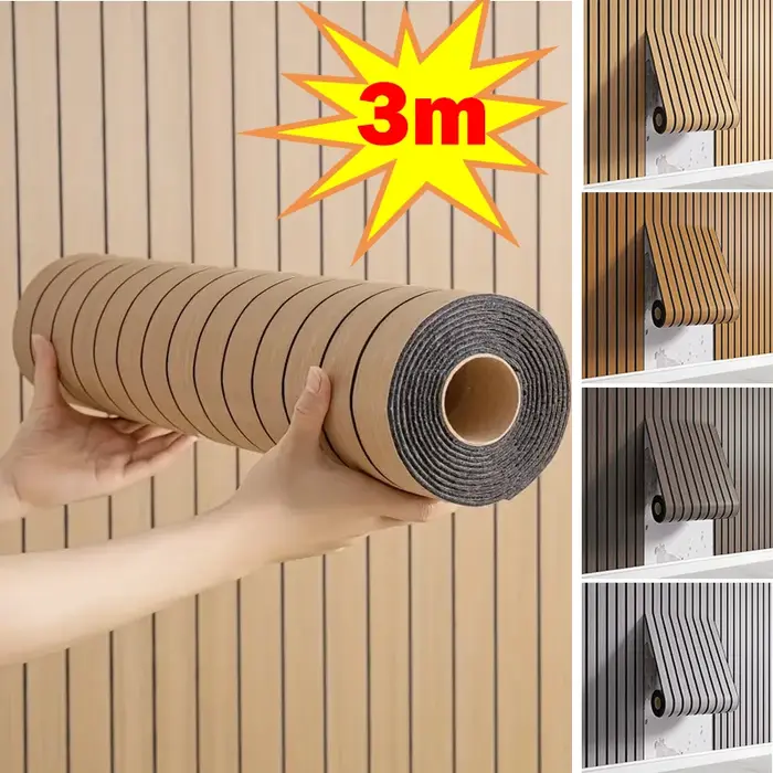 Panneaux muraux à grille texturée 3D, papier peint élégant et imperméable, auto-adhésif facile à faire soi-même pour plafond, salon