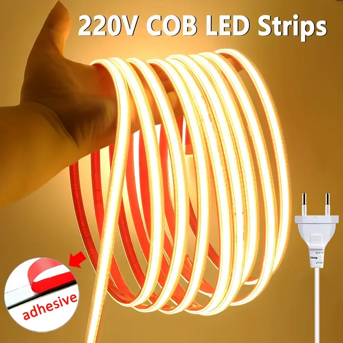 Bande LED 220V autocollante COB