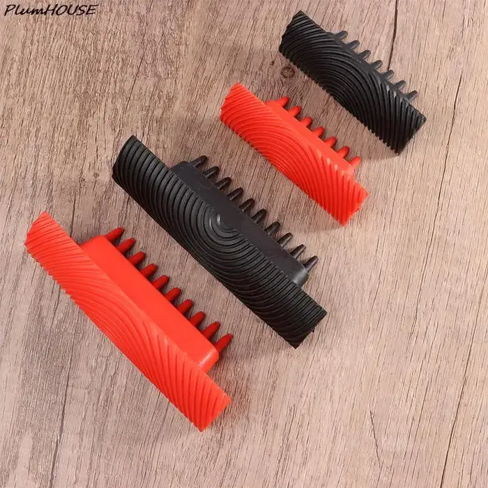 Brosse à rouleau en caoutchouc pour la décoration de la maison