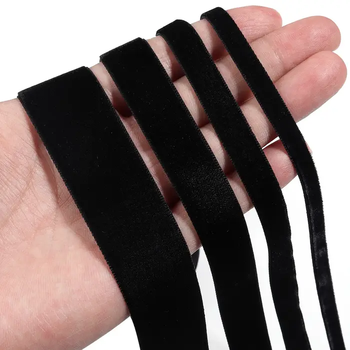 Rubans en velours de 5 à 10yards