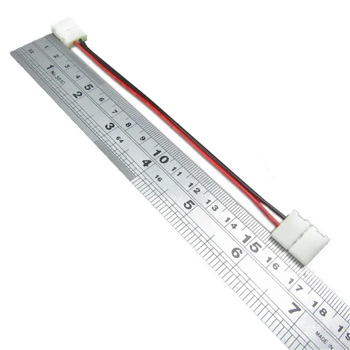 Connecteur de bande LED 8mm 2 broches 2
