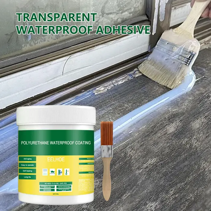 Agent d'étanchéité transparent