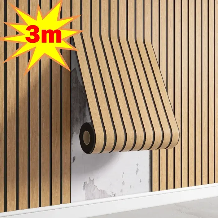 Panneaux muraux à grille texturée 3D, papier peint élégant et imperméable, auto-adhésif facile à faire soi-même pour plafond, salon