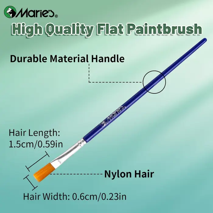 Marie's exacache-Peinture en 36 couleurs et 1 pinceau de 5ml/tube