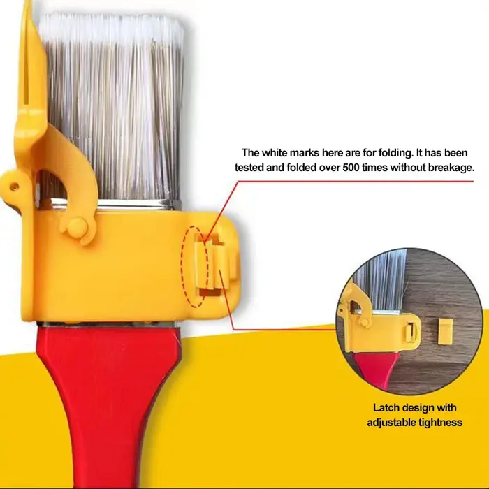 Pinceau de séparation de couleurs multifonctionnel pour travaux de peinture intérieure et extérieure