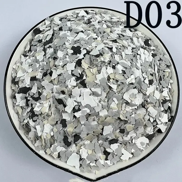 500g de copeaux de pierre décoratifs colorés pour revêtements de sol en béton, peinture pour garage,