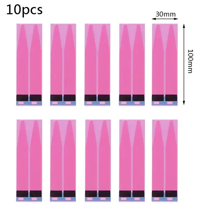 10 pièces de bandes adhésives extensibles sans couture, ruban adhésif double face