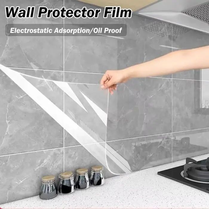 Film de Protection mural de peinture au Latex électrostatique 40/45/60cm