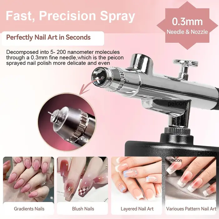 Mini pistolet de pulvérisation aérographe pour peinture modèle