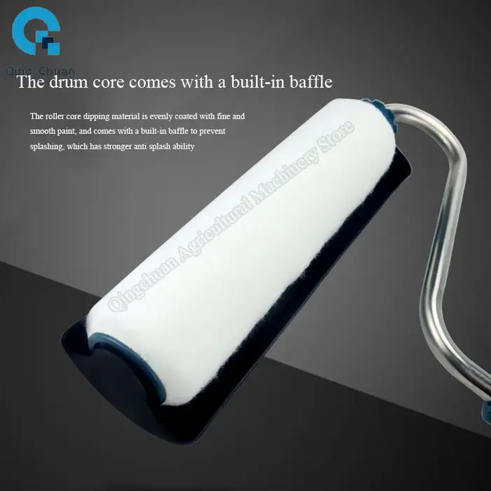 Brosse à rouleau électrique sans air pour peinture murale