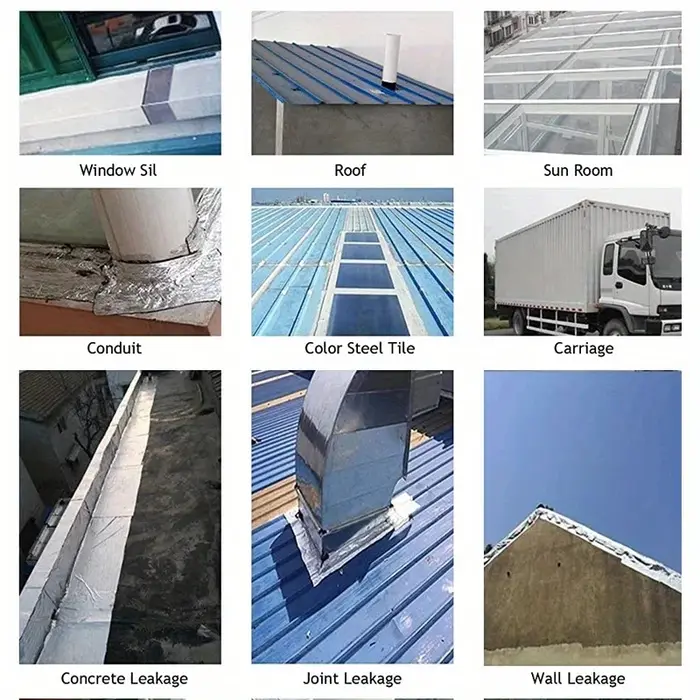 1 rouleau de ruban adhésif en aluminium imperméable de qualité supérieure