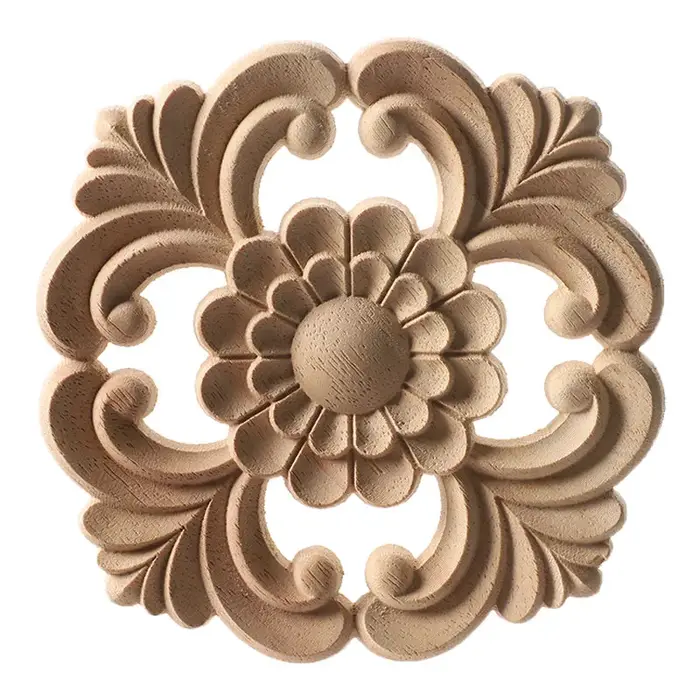 Appliques en bois sculpté pour meubles