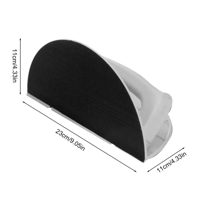 Ponceuse d'angle semi-ronde avec papier abrasif remplaçable