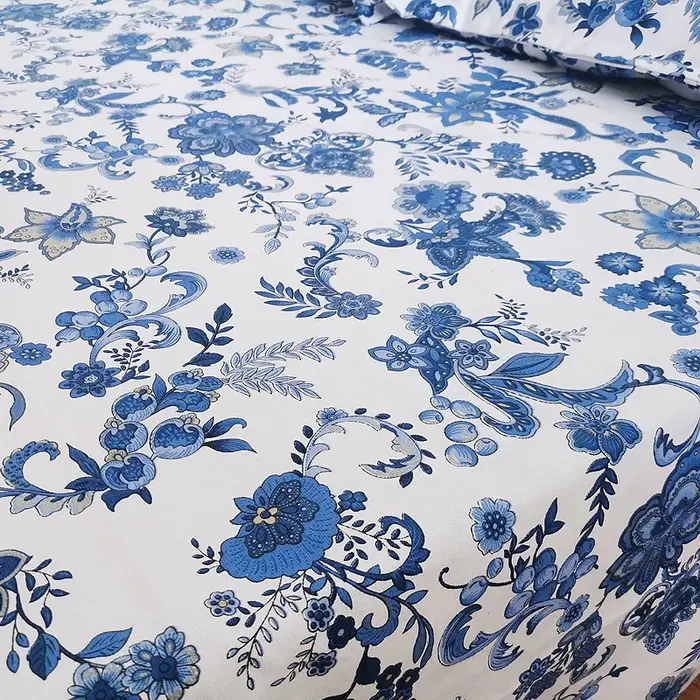 Tissu en toile de coton pur de 2.4m de large au mètre