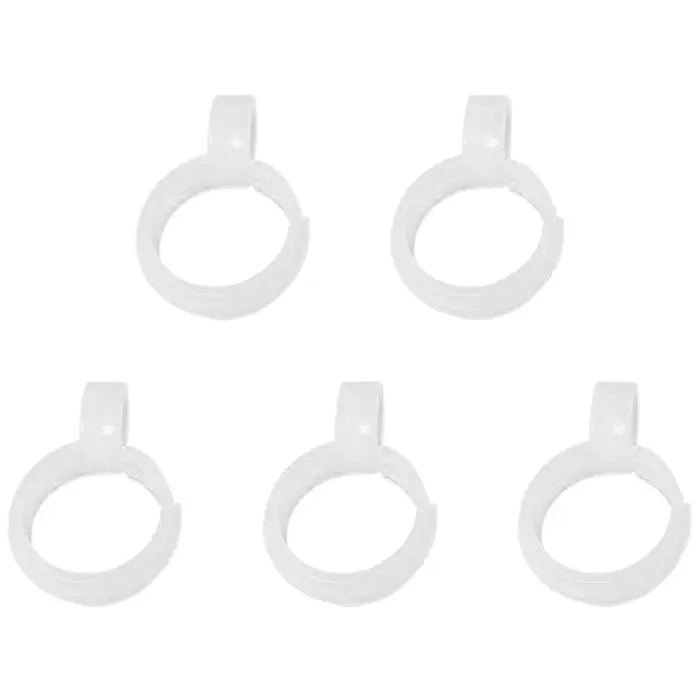 Lot de 5 pinces à rouleaux croisés