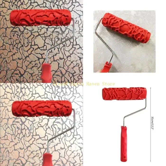 F68d Pratique 7 PEINTURE DÉCORATIVE MUR MUR REFASSION CASSION TEXTURE TEXTURE TOUCHE
