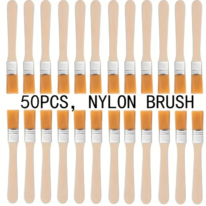 Pinceaux en nylon de 5 pouces