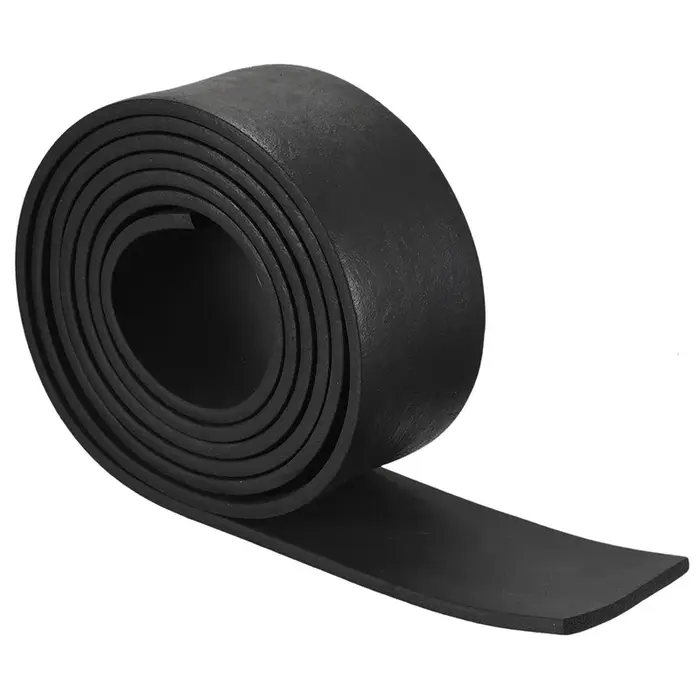 Bandes de feuille de mousse de caoutchouc EPDM, bande d'étanchéité plate, rouleaux de feuilles de né