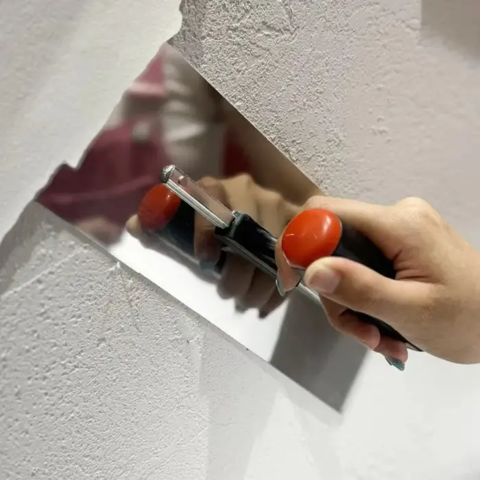 Truelle de plâtrage utile en acier inoxydable