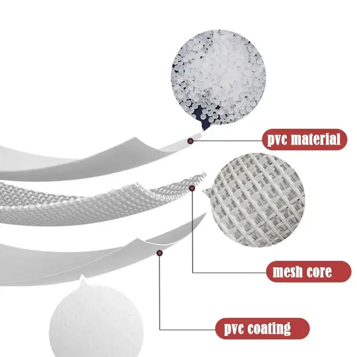 420~1000g/ ㎡ Bâche en PVC robuste