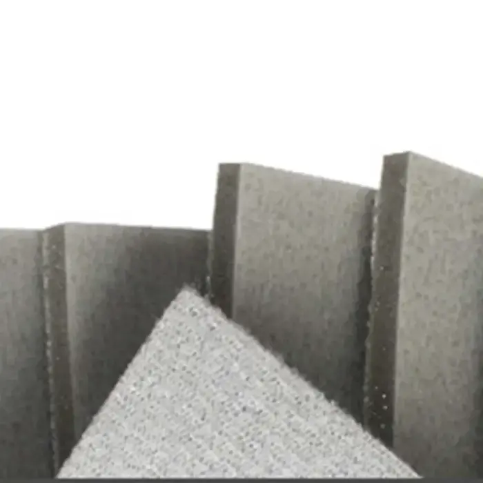 1 pièce Bloc éponge abrasive floquée carrée