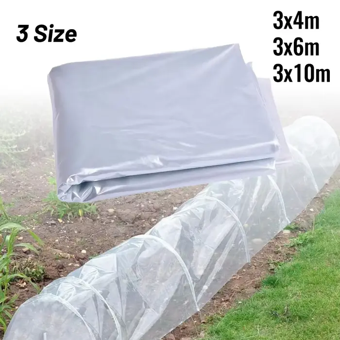 Feuille de plastique en polyéthylène transparent
