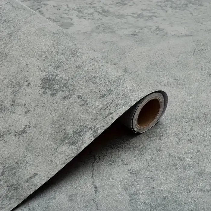 Grand rouleau d'autocollants de sol imperméables en PVC de 55CM