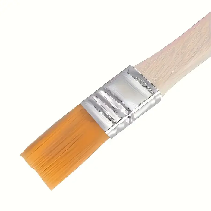 Pinceaux à peinture en Nylon avec poignées en bois