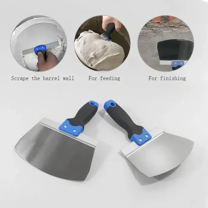 Grattoir à peinture en acier inoxydable de 6