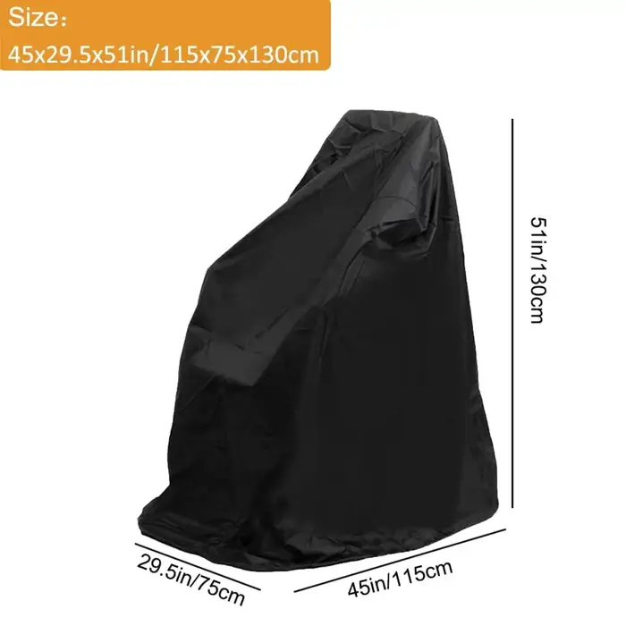 Housse pour fauteuil roulant électrique robuste