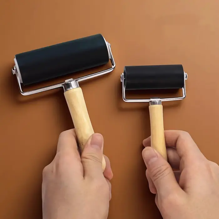 Rouleau en caoutchouc de 3