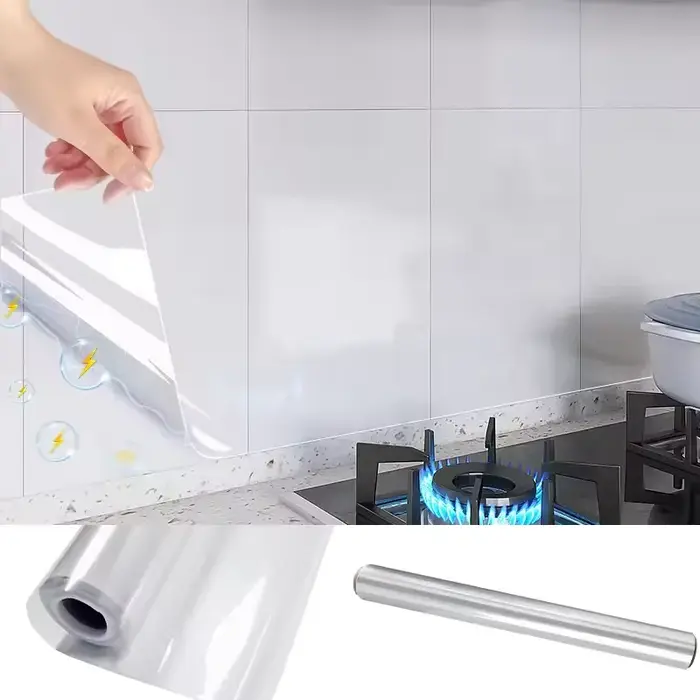 Papier peint transparent auto-adhésif décoratif