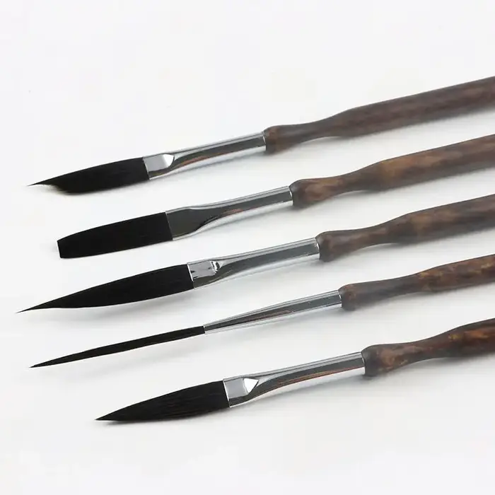 Nouveau pinceau à rayures 1/5 pièces