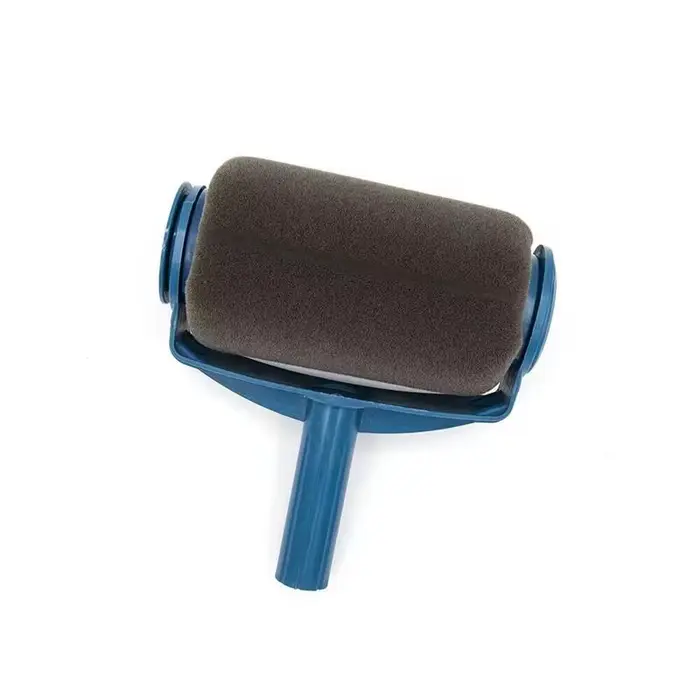 Rouleau de peinture rechargeable avec rangement intégré, facile à utiliser, pour la peinture murale