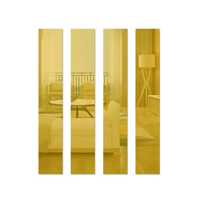 Bande décorative en acrylique pour miroir