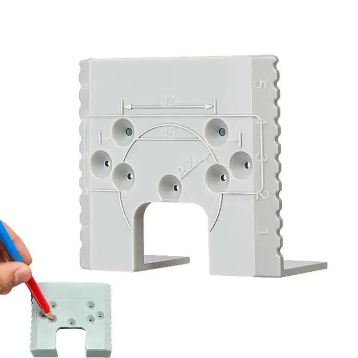 2 gabarits de charpente pour charnières de porte