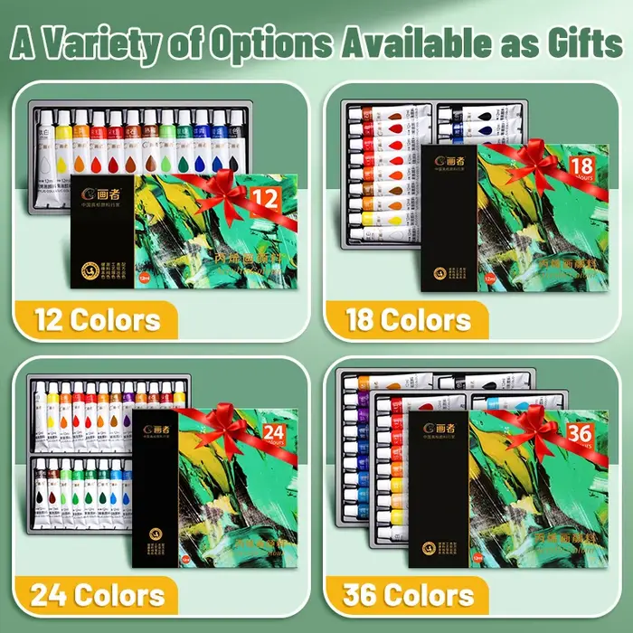 Kit de peinture acrylique vibrant