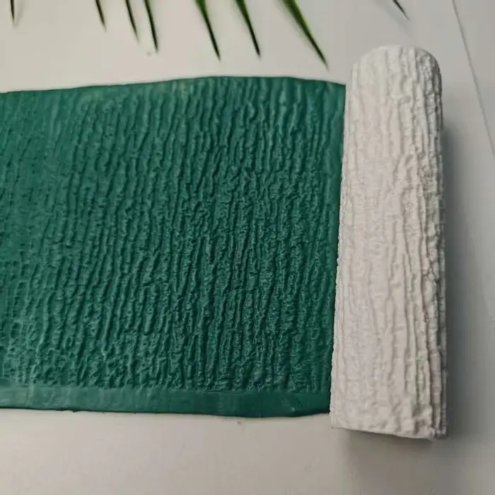 Rouleau de gaufrage à texture d'écorce