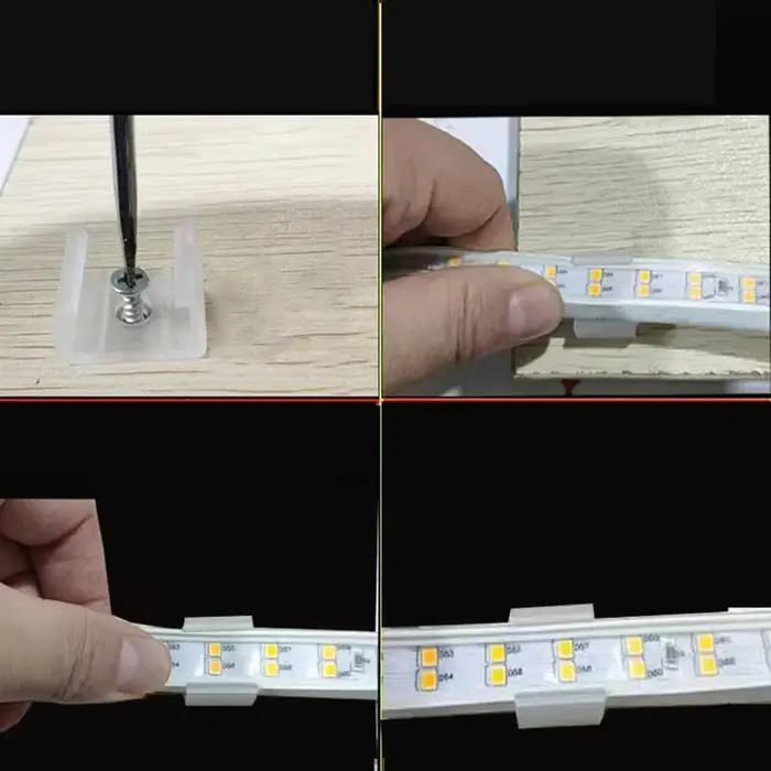 Clips de fixation de connecteur Led
