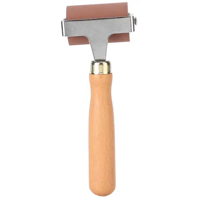 Brayer en caoutchouc souple de luxe, rouleau robuste et en caoutchouc, pratique avec 3 tailles pour