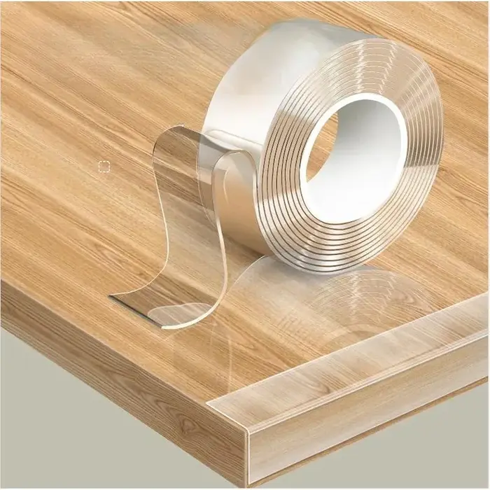 1 rouleau de bande de protection transparente pour les bords