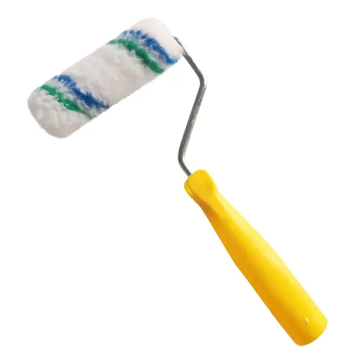 52 pièces/ensemble 4 pouces rouleau de peinture brosse 50 pièces et 2 poignées Mini