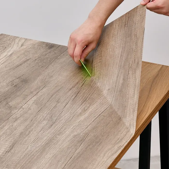 Rouleau de Papier Peint Auto-Adhésif Imperméable en PVC