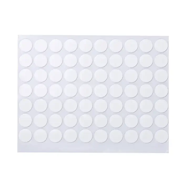 70 pièces/ensemble Silicone Double face Fex Scotch ruban adhésif