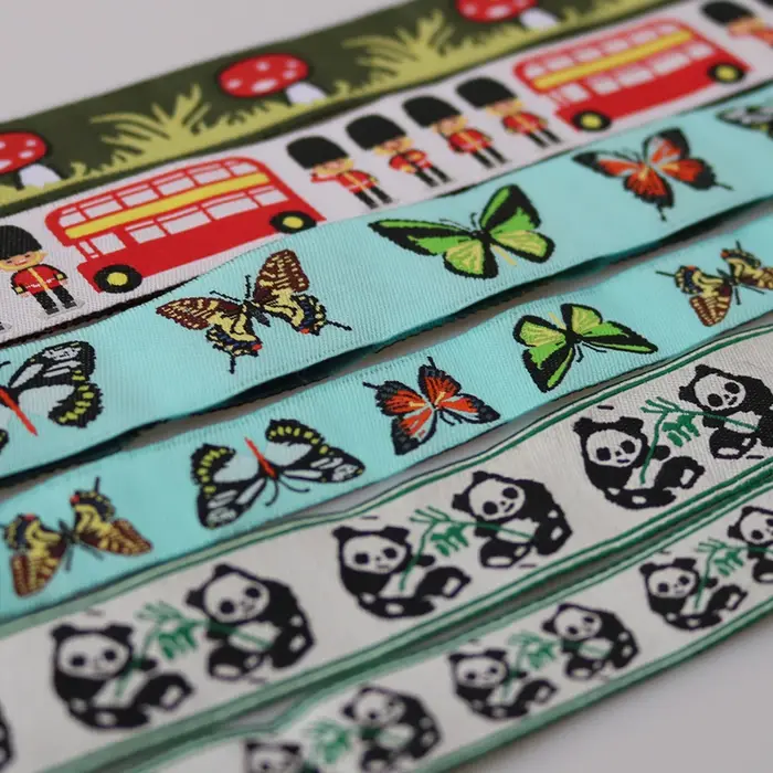 Ruban Jacquard de dessin animé