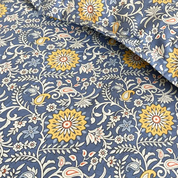 Tissu en toile de coton pur de 2.4m de large au mètre