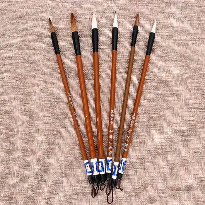 Pinceau de peinture pratique en bambou