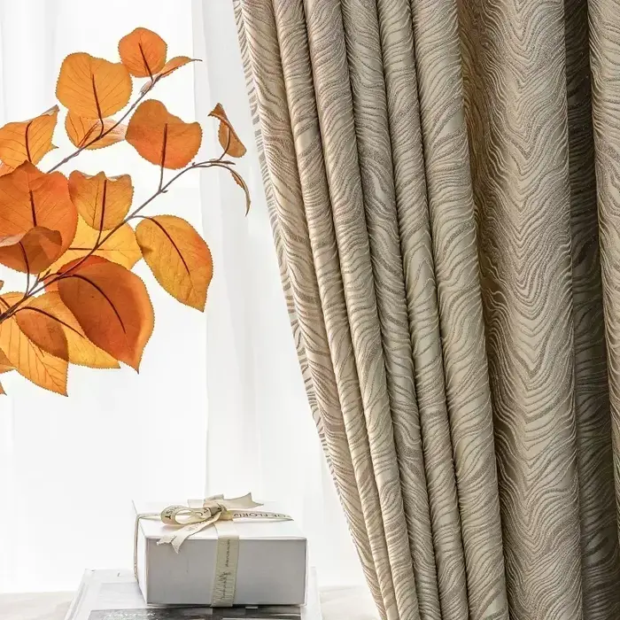 Rideaux occultants de haute précision pour salon et chambre à coucher