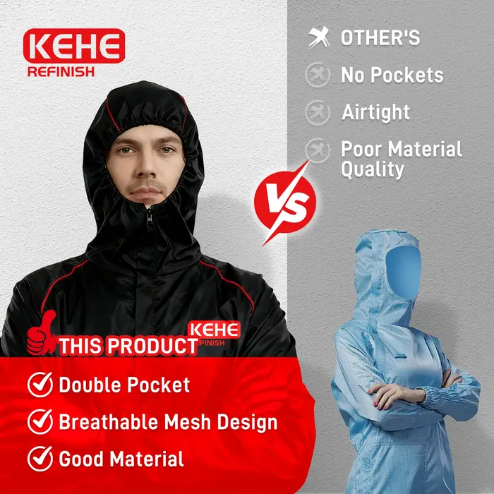 Combinaisons de protection réutilisables résistantes aux produits chimiques