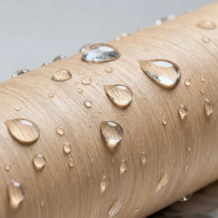 Papier peint auto-adhésif à grain de bois épais